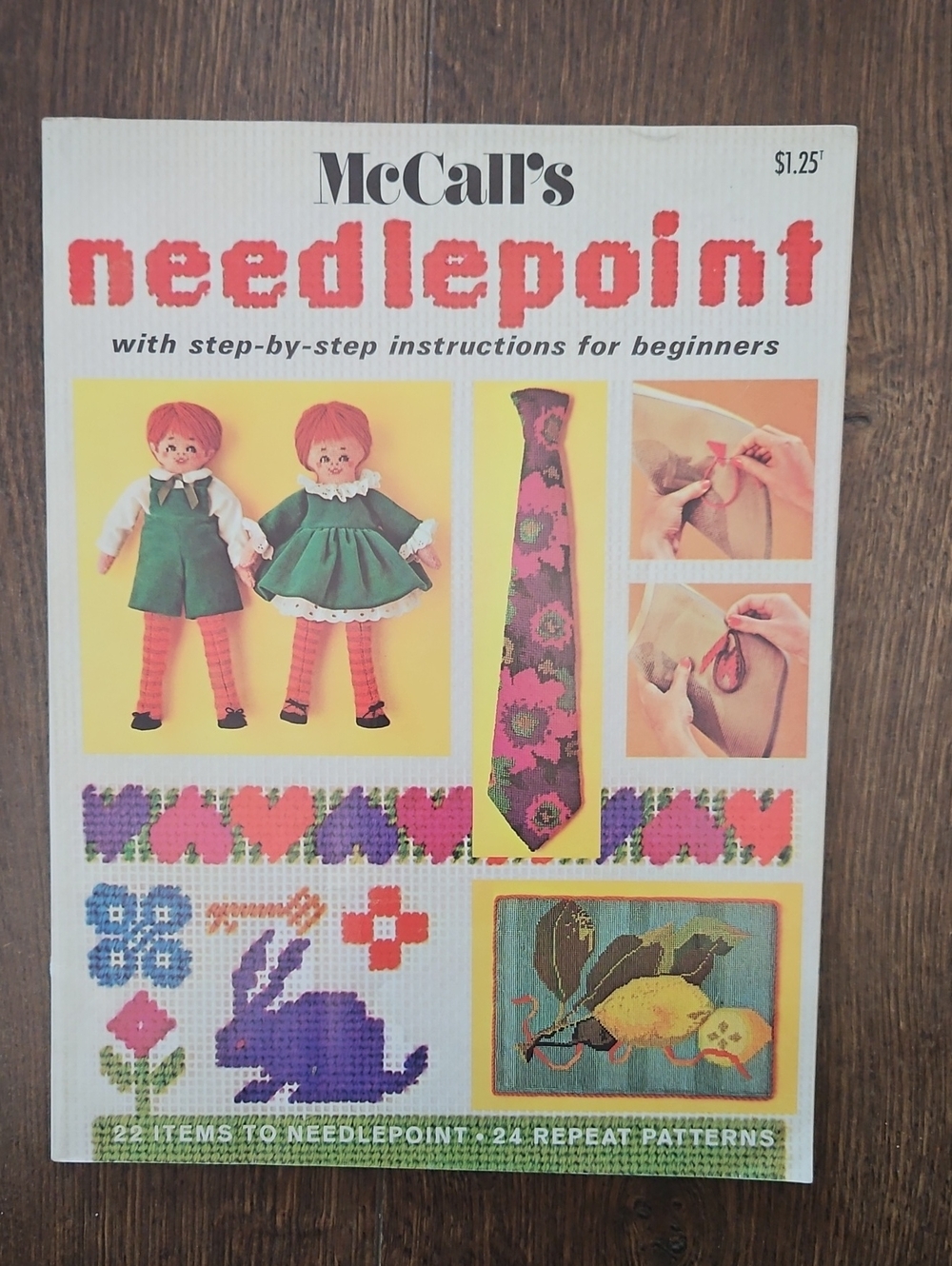 Needlepoint Pattern Book - Multicolor